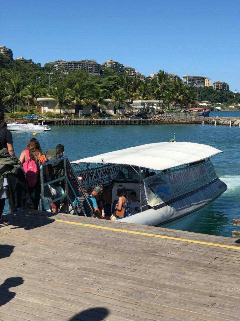 lancha para Ilha Grande